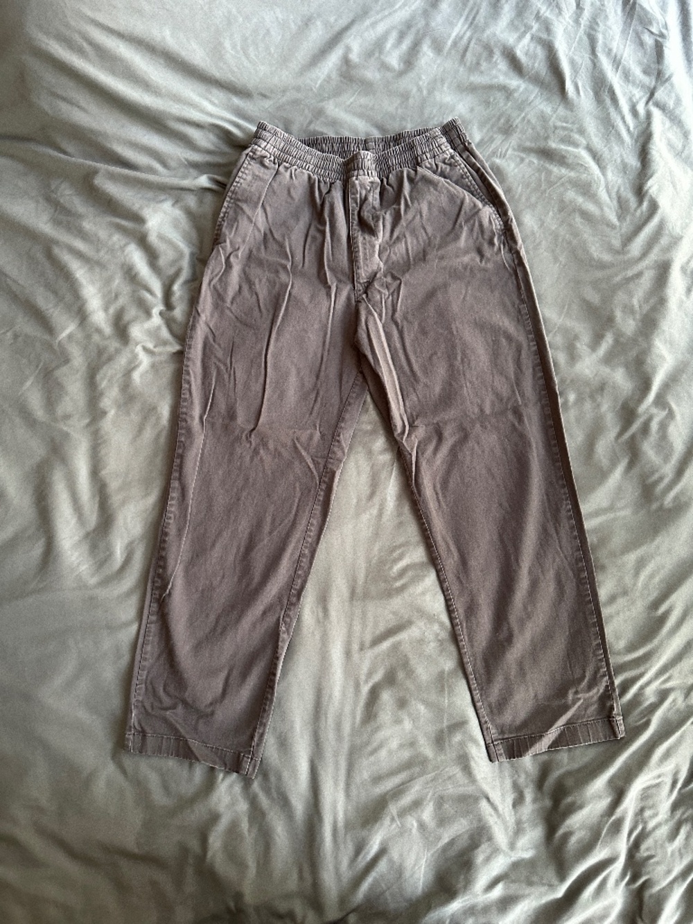 Uniqlo Gray Black Pants, Size S 27-30 inch